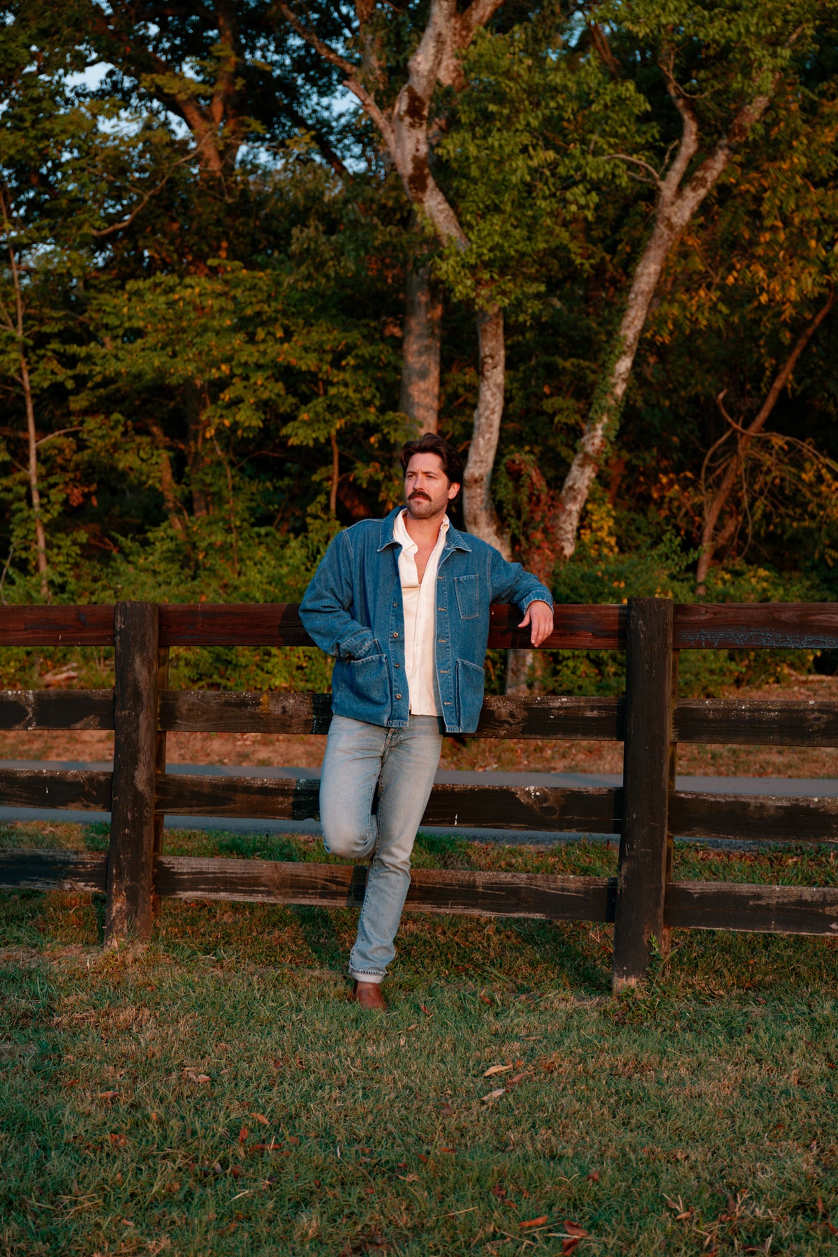 Amos Chore Coat - Stonewashed American Denim - Preorder -Ships Mid November