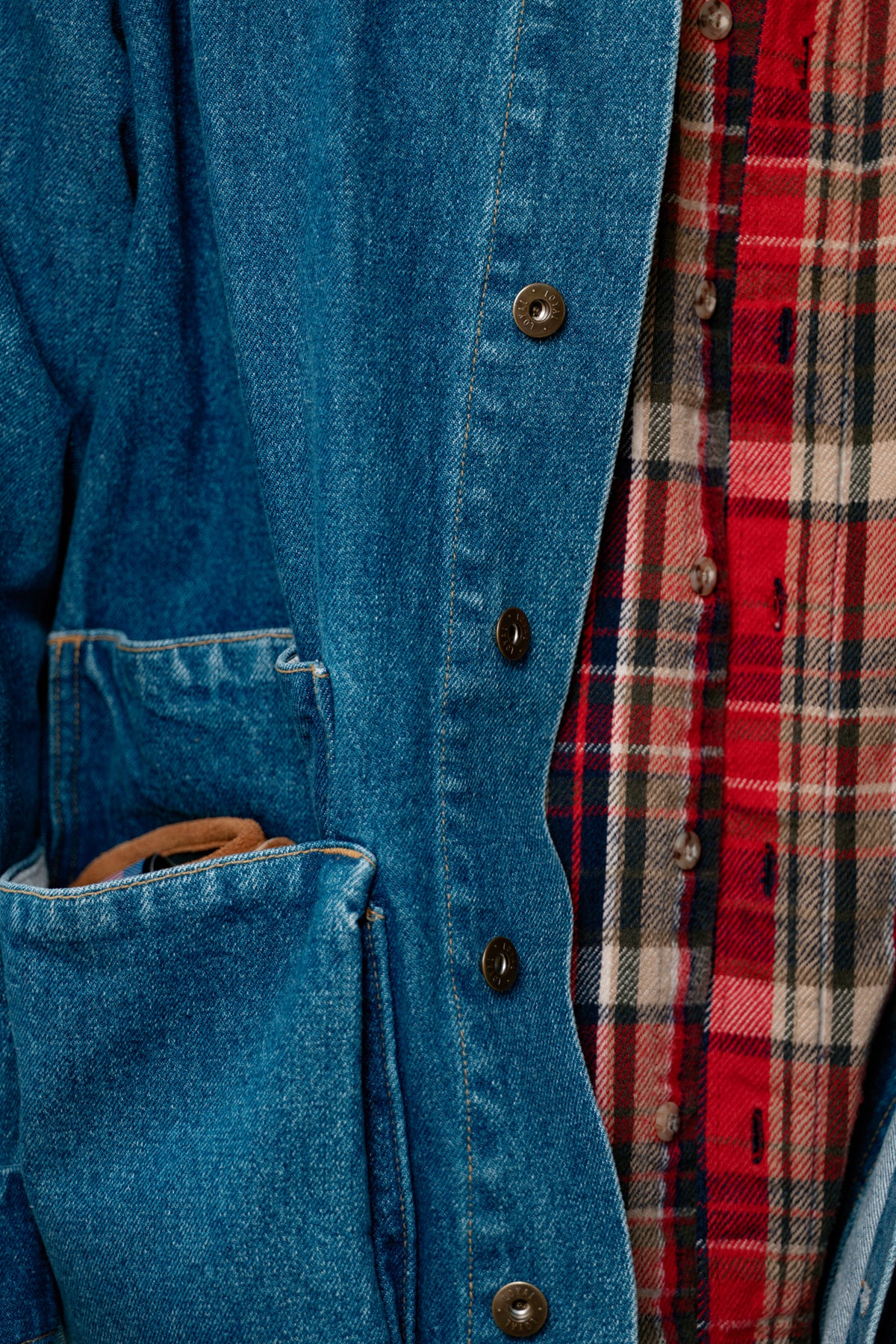 Amos Chore Coat - Stonewashed American Denim - Preorder -Ships Mid November