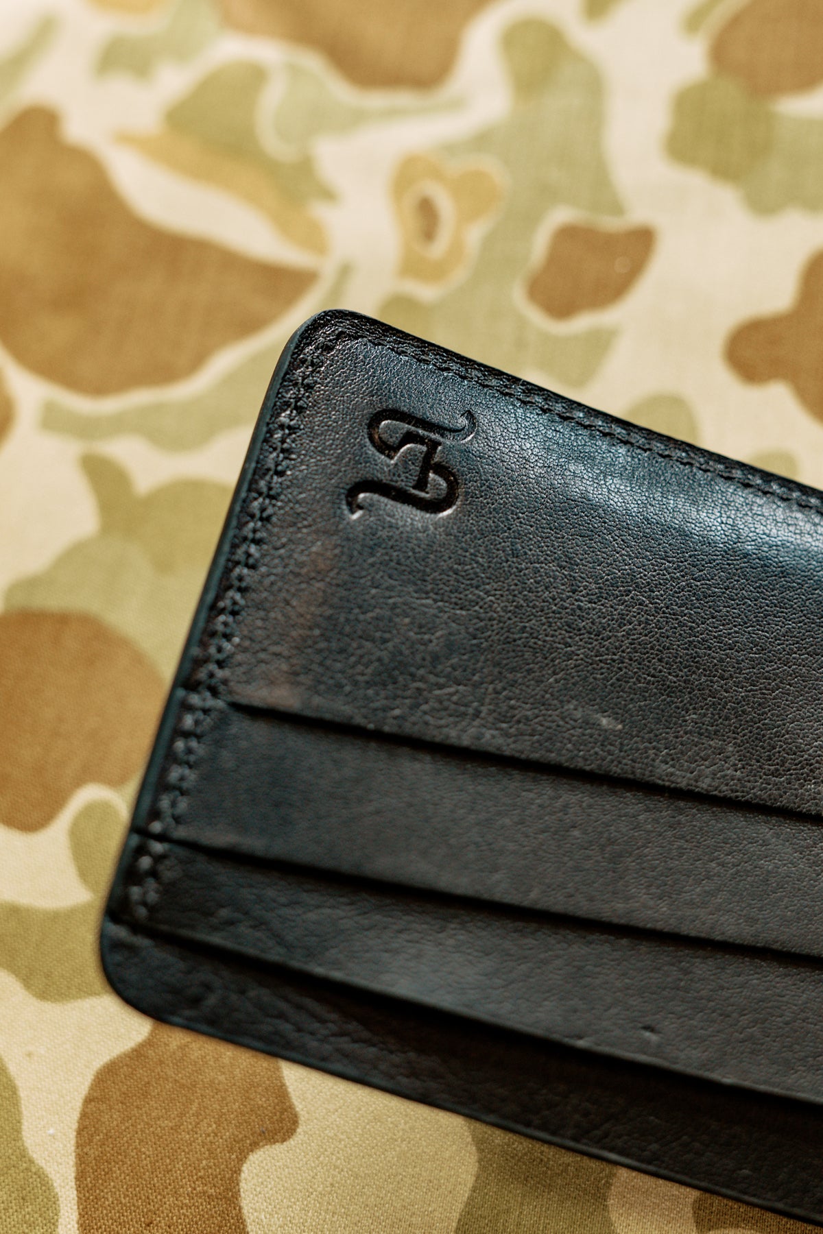 Klein Wallet - Loden Green Alligator / Kangaroo interior - Tail