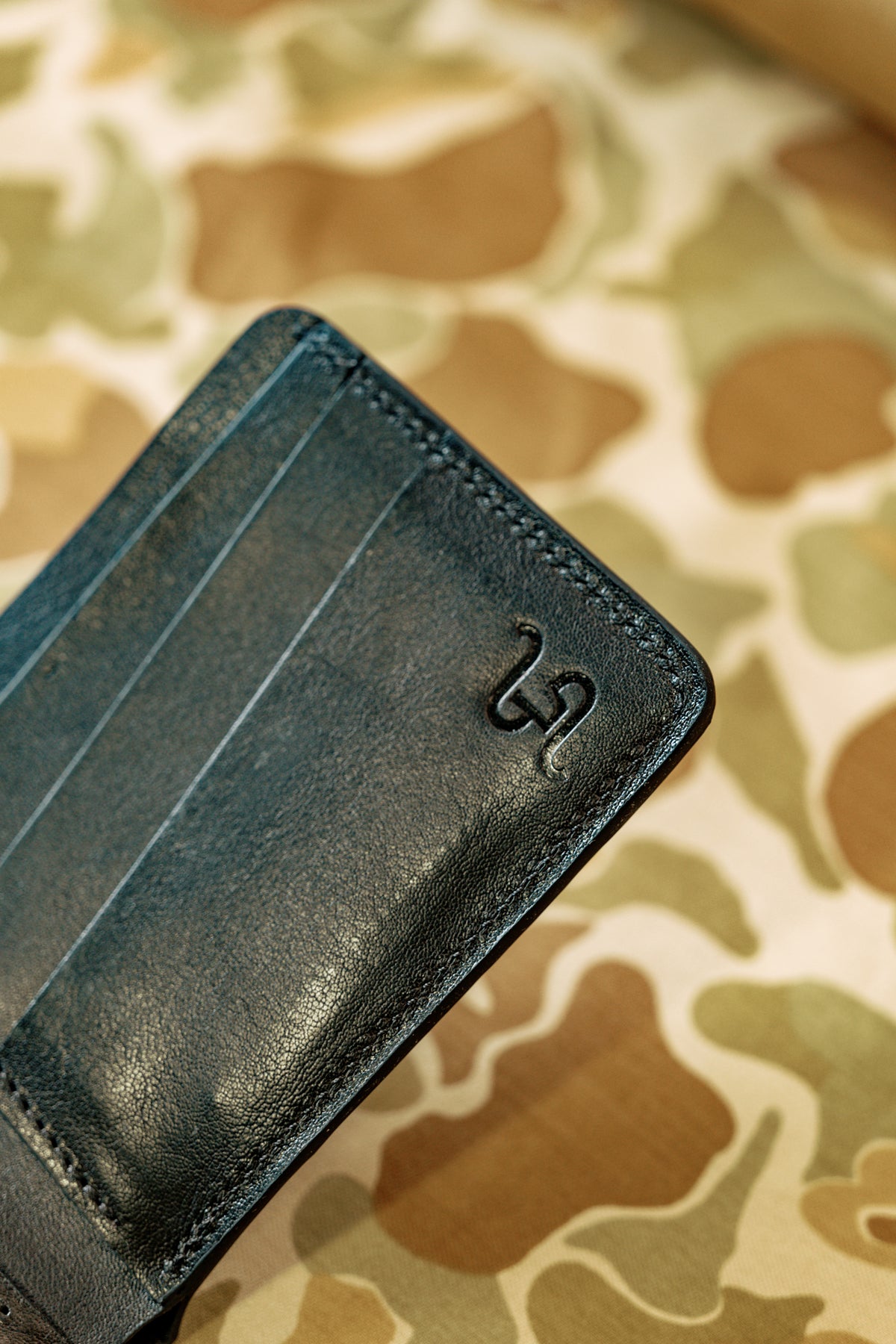 Klein Wallet - Loden Green Alligator / Kangaroo interior - Tail