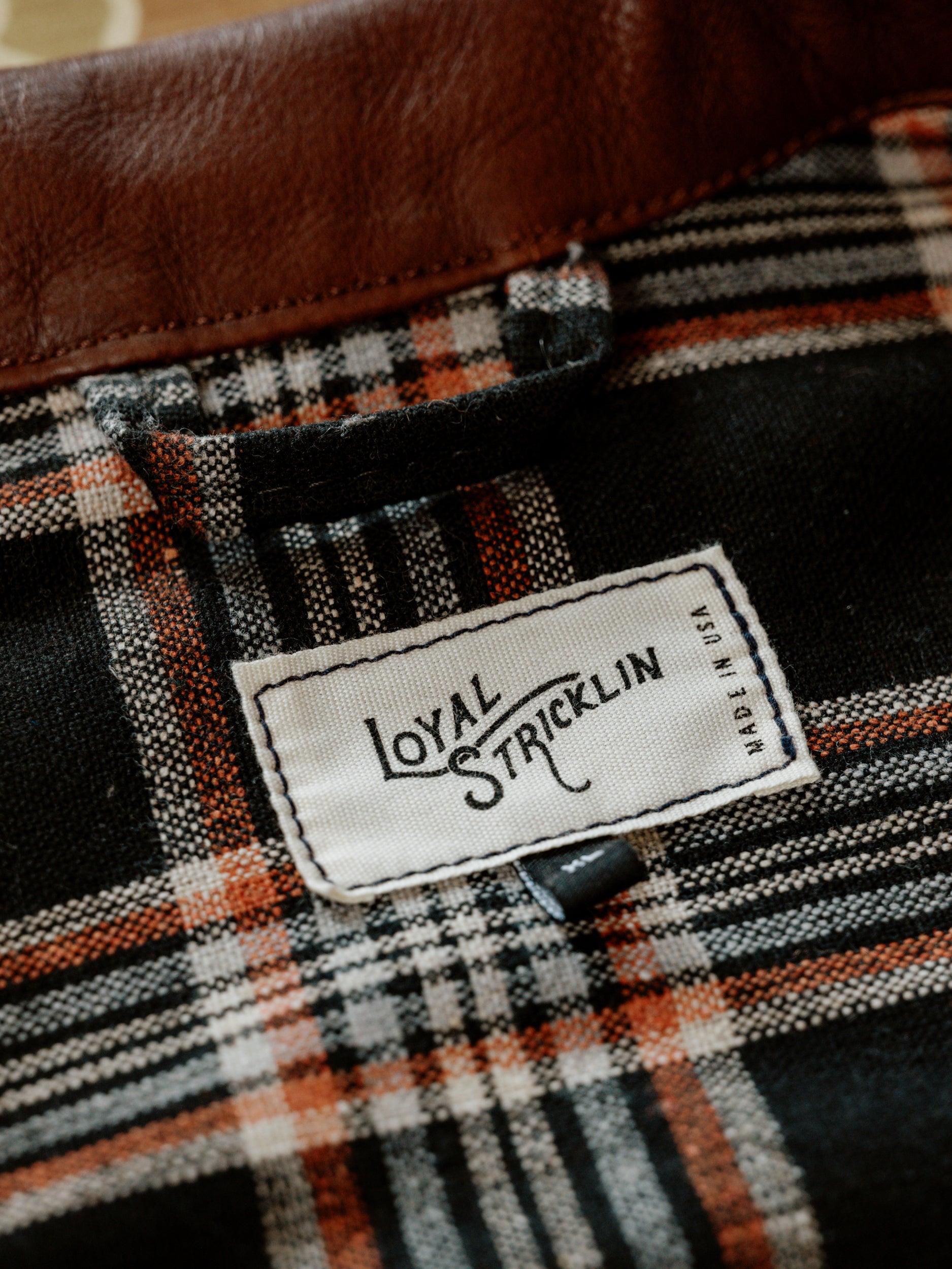Wayman Jacket - Brown Italian Calfskin Leather - Preowned - XL