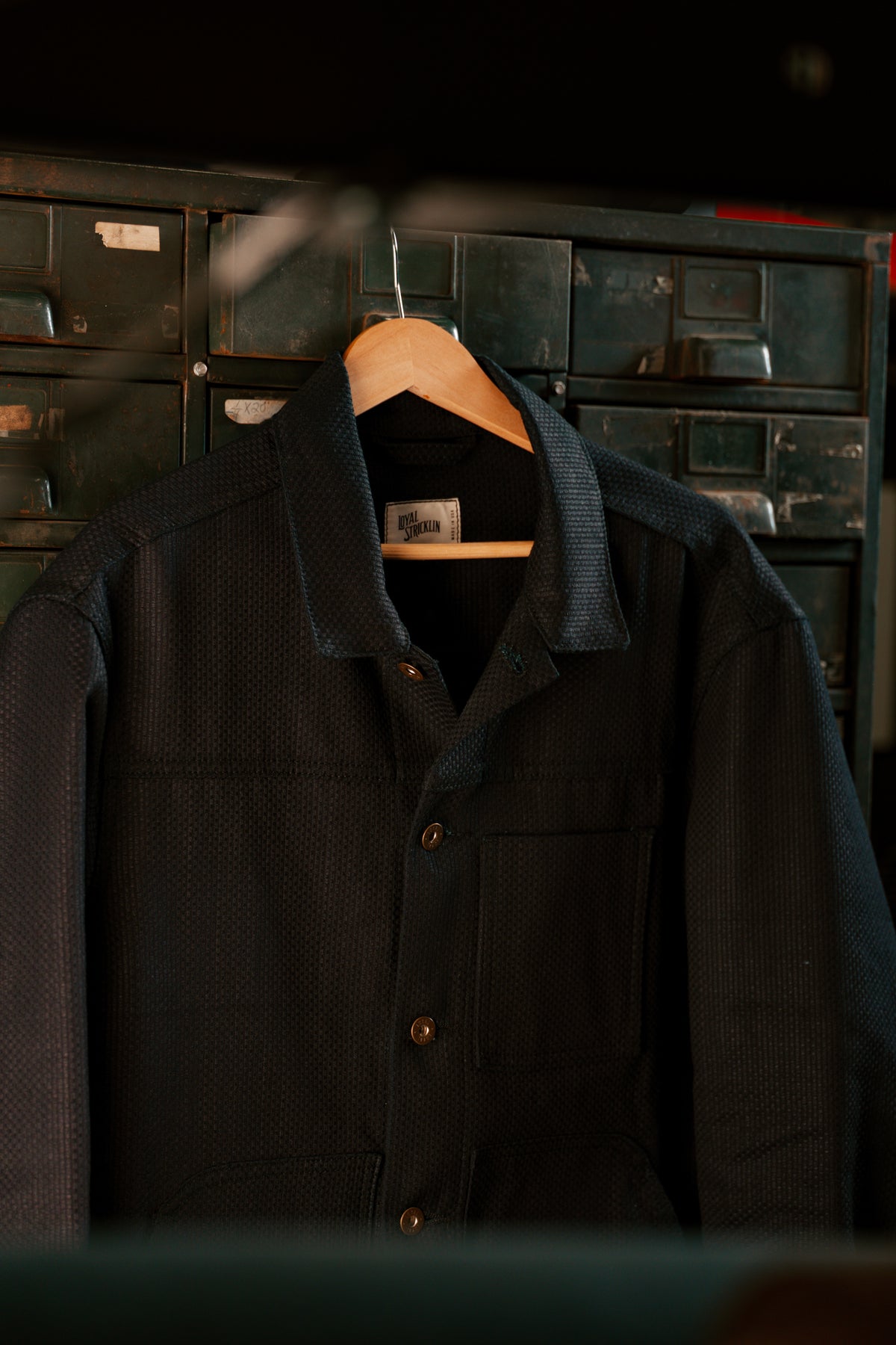 Wayman Jacket - 12oz Indigo Sashiko - Preorder - Ships Early November.